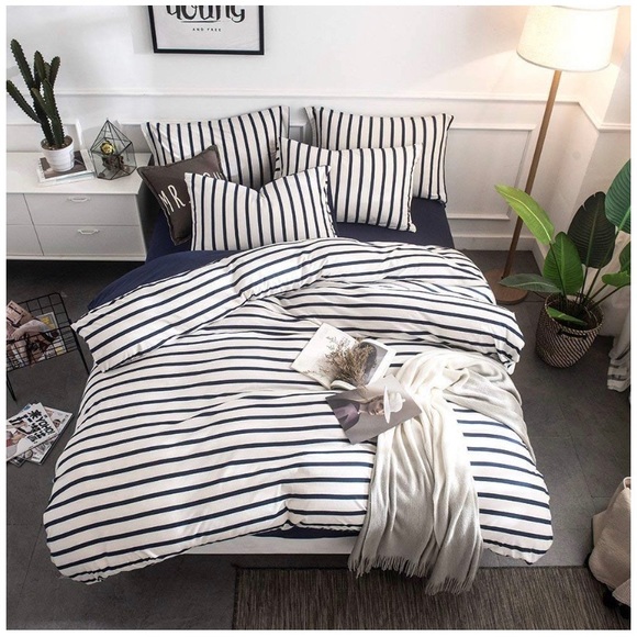 Bedding Brand New Queen Size Jersey Knit Duvet Set Poshmark